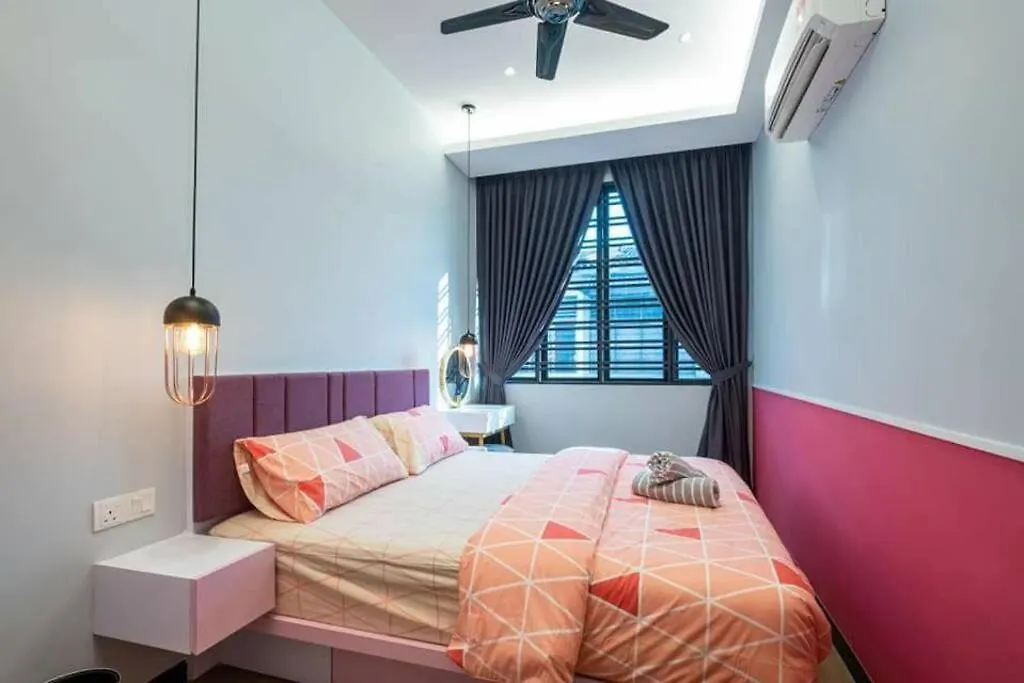 Holiday home Jovial Premium Dreamhouse 4Room 8Pax@Near Iconcity Bukit Mertajam Malaysia