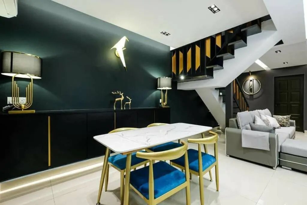 Jovial Premium Dreamhouse 4Room 8Pax@Near Iconcity Bukit Mertajam Holiday home